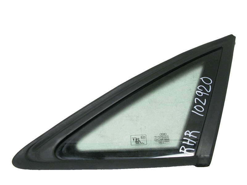09-16 AUDI B8 A4 S4 RS4 SEDAN REAR RIGHT PASSENGER QUARTER WINDOW GLASS OEM 1029