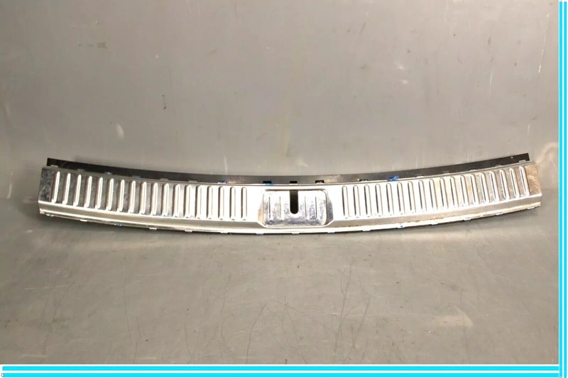11-18 Porsche Cayenne 958 Rear Trunk Sill Scuff Plate Cover Trim Panel OEM