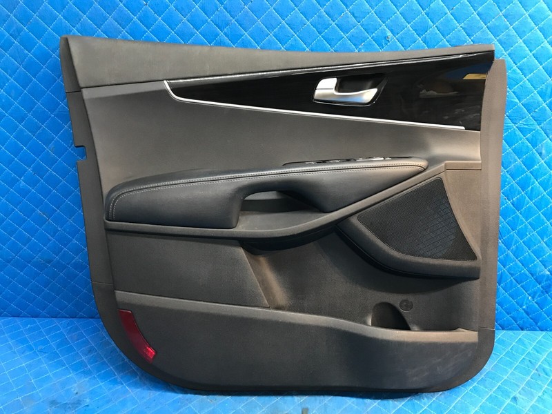 16-20 KIA SORENTO FRONT LEFT DRIVER DOOR TRIM PANEL OEM
