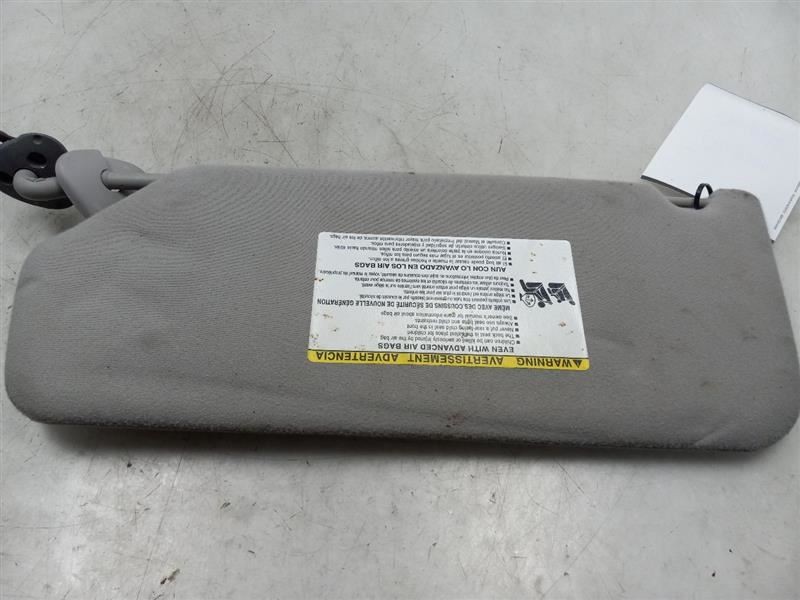 11-14 TOYOTA SIENNA LE PASSENGER SIDE SUN SHADE VISOR