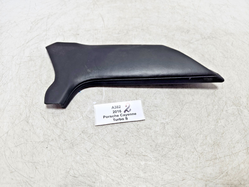 ✅11-18 OEM Porsche Cayenne Turbo 958 Front Right Center Console Trim Cover Black