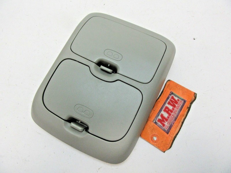 SUNGLASS SUN GLASS BIN ROOF CONSOLE DUAL GLASSES HOLDER TOP COMPARTMENT