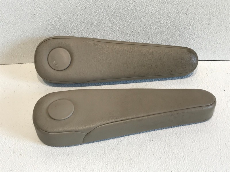 11-15 Honda Odyssey OEM Seat Warm Gray Leather Arm Rest Set