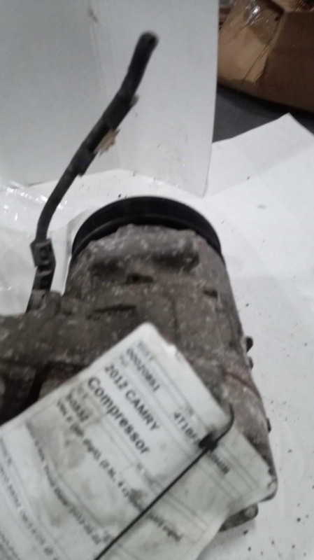 2012 Toyota Camry A/C Compressor OEM 2.5L Black 185K Miles - Warranty Included
