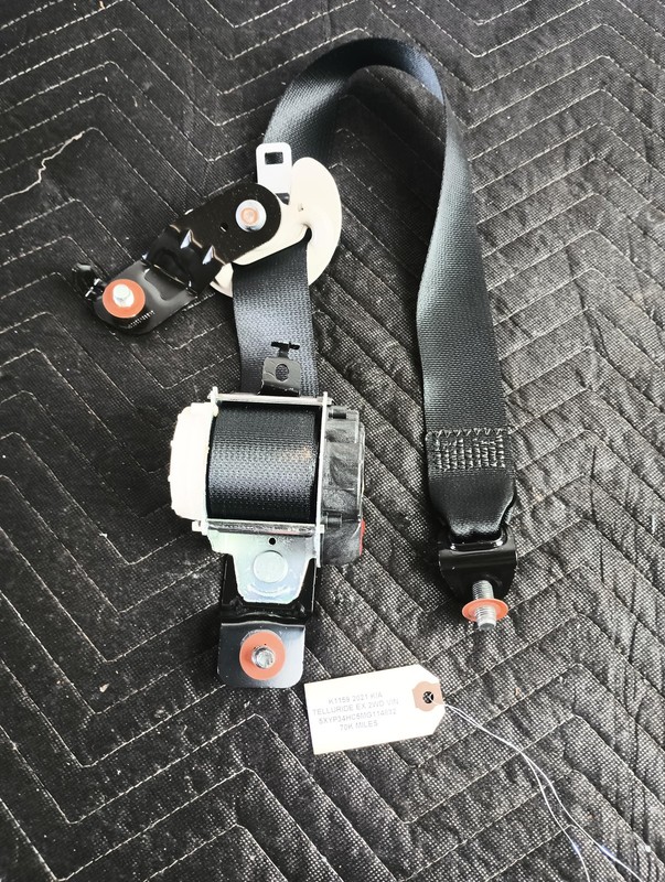 2020-2022 Kia Telluride 3rd Left Driver Rear Seat Belt Retractor 89813-S9500WK