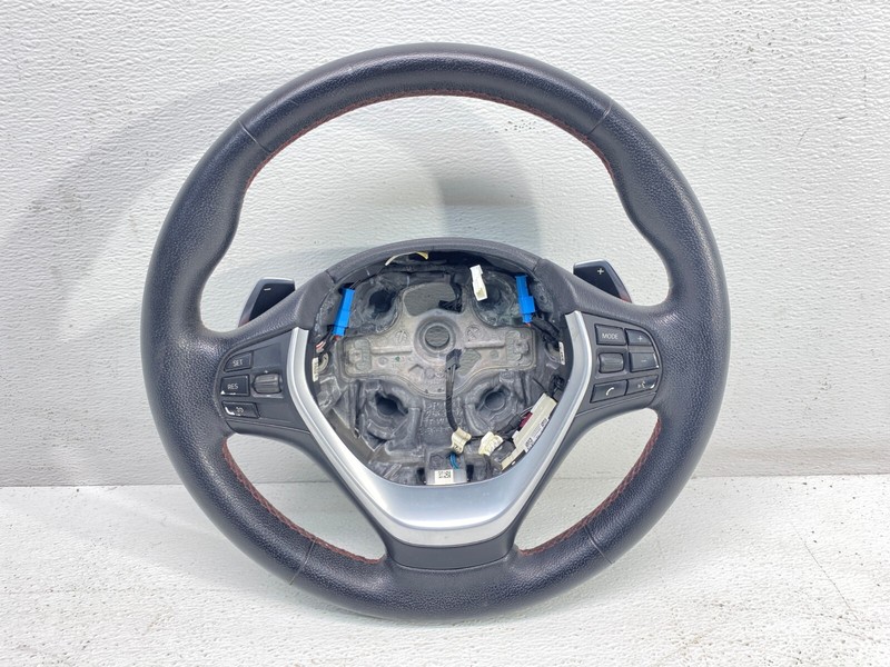 BMW F22 F30 F32 F36 Heated Leather Sport Steering Wheel w/ Paddle Shifters OEM✅