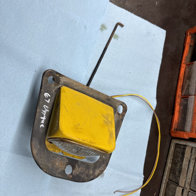 1967 Ski-Doo Olympique Vintage Snowmobile Hood Pop-Up Headlight