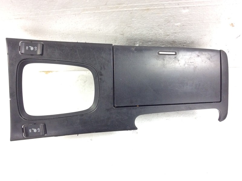 06-08 TSX Center Console Panel Plate Trim Cup Holder Black Seat Heat Switch OEM