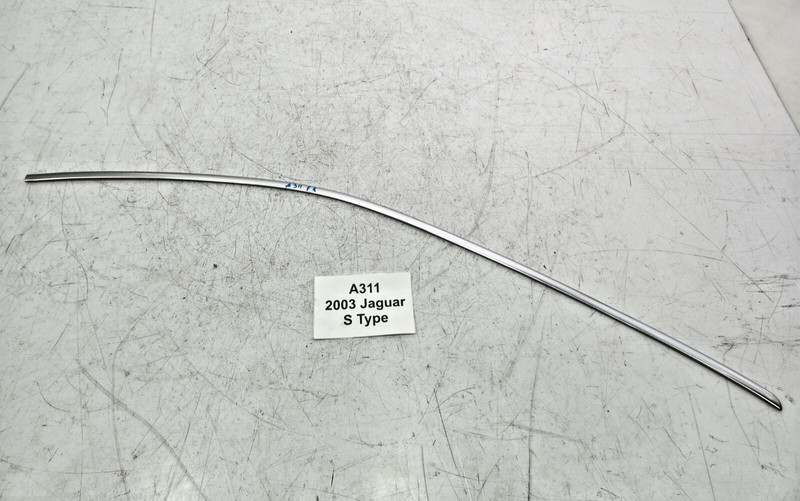 ✅ 03-08 OEM Jaguar S-Type X200 Front Right Passenger Door Window Molding Chrome