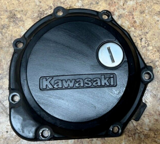2001 Kawasaki ZG1000 Concours Left Side Engine Cover Case Assembly OEM ZG 1000