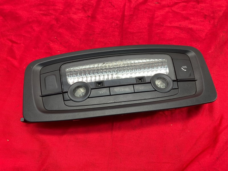11-18 BMW F12 640 650 M6 Convertible Roof Overhead Dome Light Lamp Switch OEM✅