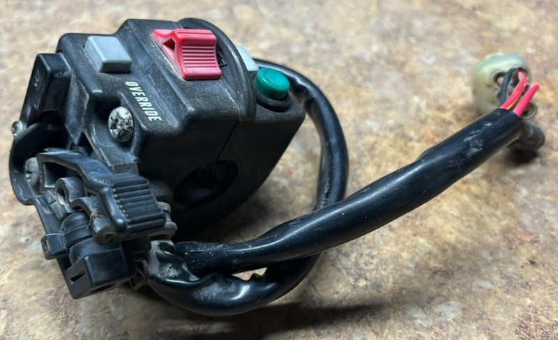 2006 Kawasaki KVF 650 Left On/Off Start Switch Controls Brute Force 06 4x4 Light