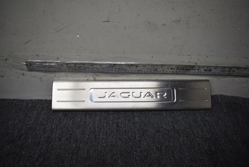 2010-2015 JAGUAR XJ FRONT SILL SCUFF PLATE FACTORY OEM