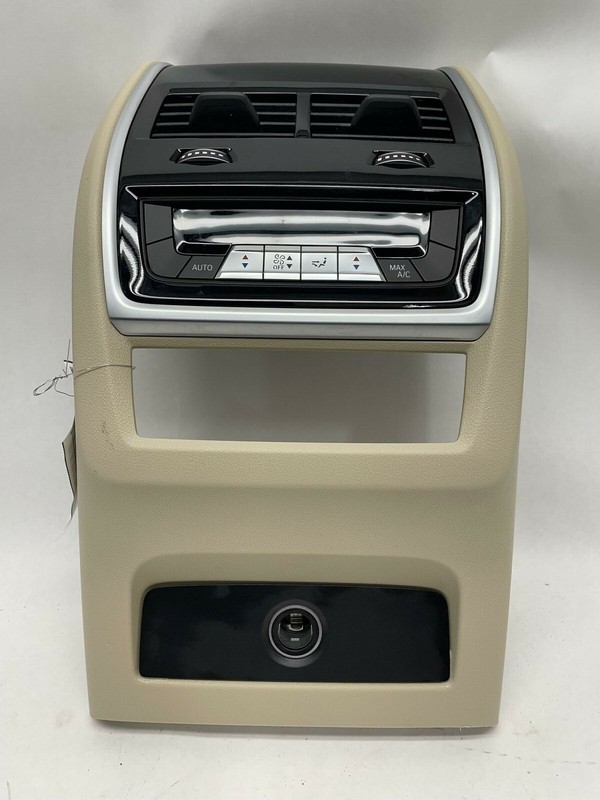 2019-2021 BMW X5 G05 CENTER CONSOLE REAR PANEL A/C HEATER CLIMATE CONTROL OEM