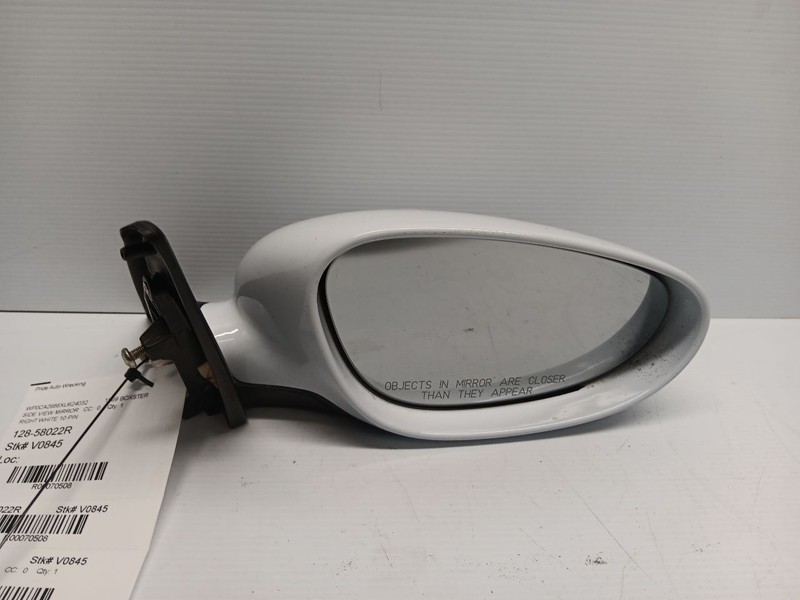 97-04 Porsche Boxster 911 996 Right Door Mirror Passenger Side View White 10 Pin