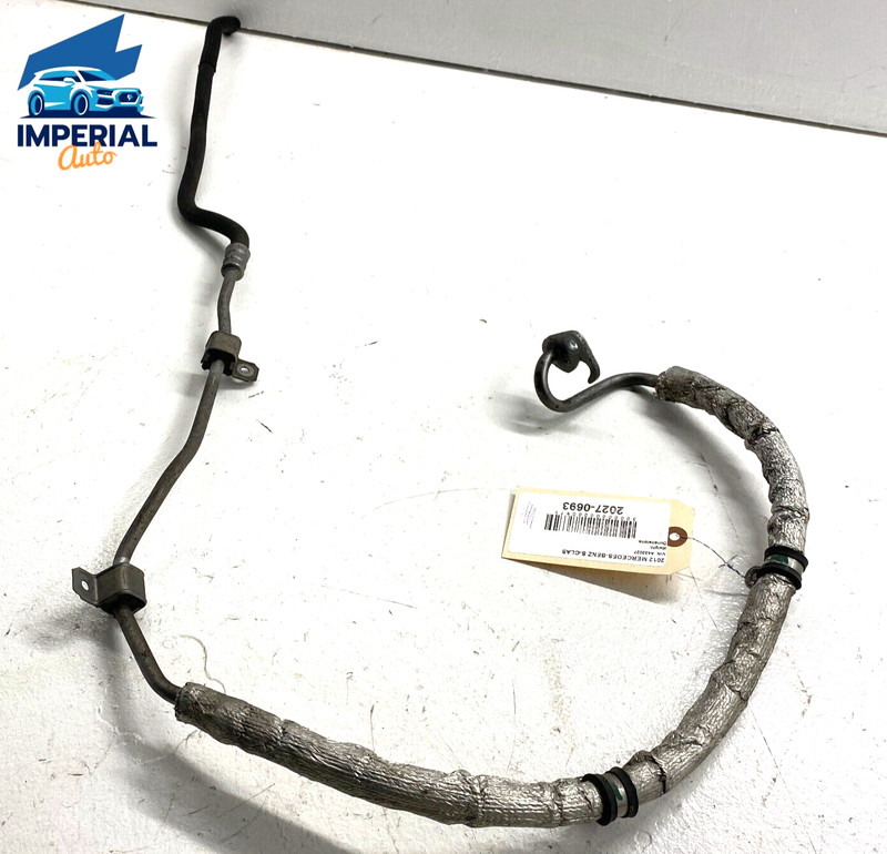 MERCEDES W221 S550 CL63 POWER STEERING LOWER RETURN HOSE LINE OEM 2011-2012