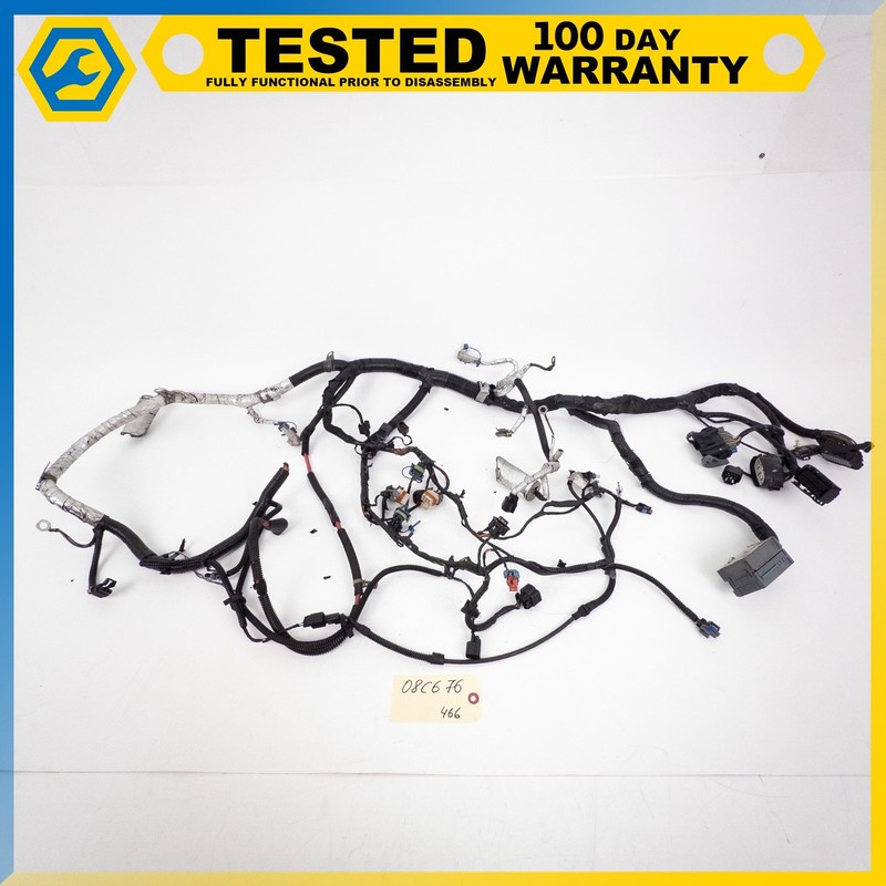 CUT 08-13 CORVETTE C6 6.2L V8 LS3 FRONT ENGINE WIRE HARNESS ASSEMBLY OEM