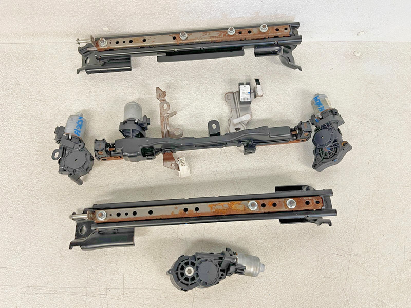 ⭐2014-2025 LEXUS IS300 FRONT LEFT LOWER SEAT TRACK FRAME W/MOTOR SET OEM LOT2634
