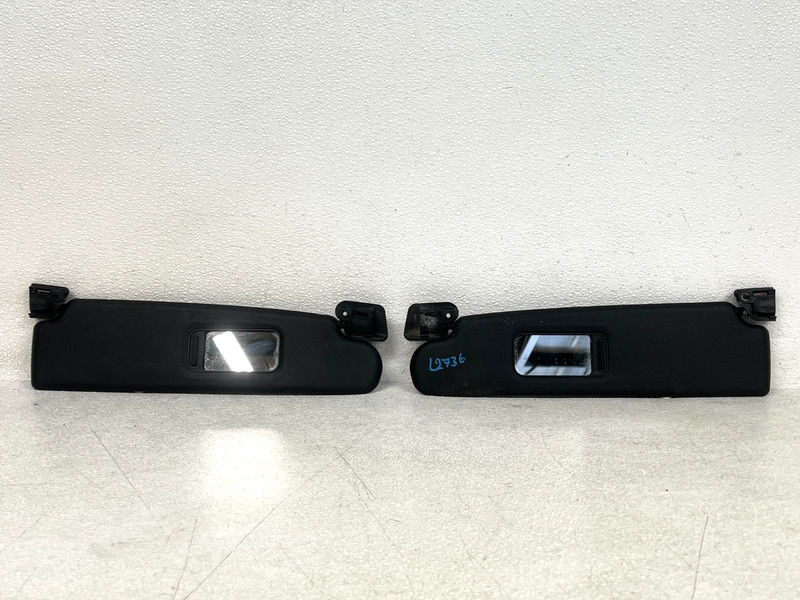 ⭐2009-2016 BMW Z4 M-SPORT LEFT & RIGHT SUN VISOR SHADE BLACK SET OEM LOT2736