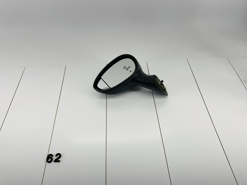 12-18 FIAT 500 FRONT LEFT DRIVER SIDE EXTERIOR REAR VIEW MIRROR NERO PURO OEM