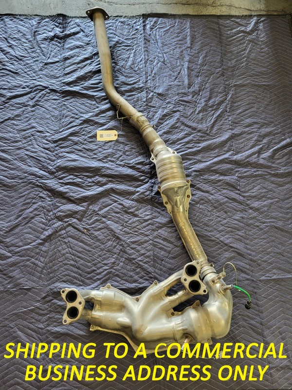 SUBARU FORESTER 2020 2.5L AWD Front Exhaust Pipe USED OEM 19-24