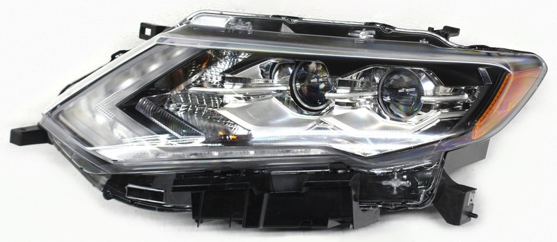 OEM Left Driver Side LED Headlamp For Nissan Rogue 26060-6FL7A, Inner Lens Flaw