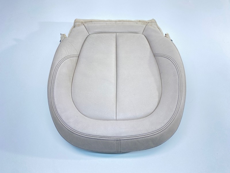 16-21 BMW F48 X1 Front Left or Right Lower Seat Cushion Leather Oyster Beige OEM