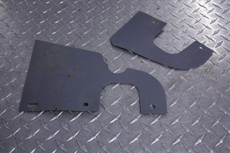2002 POLARIS 400 SCRAMBLER 2X4 MISC COVER PANEL GUARD SHIELD PAIR DUST #3 02