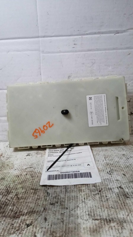 2015 BMW 320I Body Control Module OEM Black 221234 136K Miles NJ25-20965