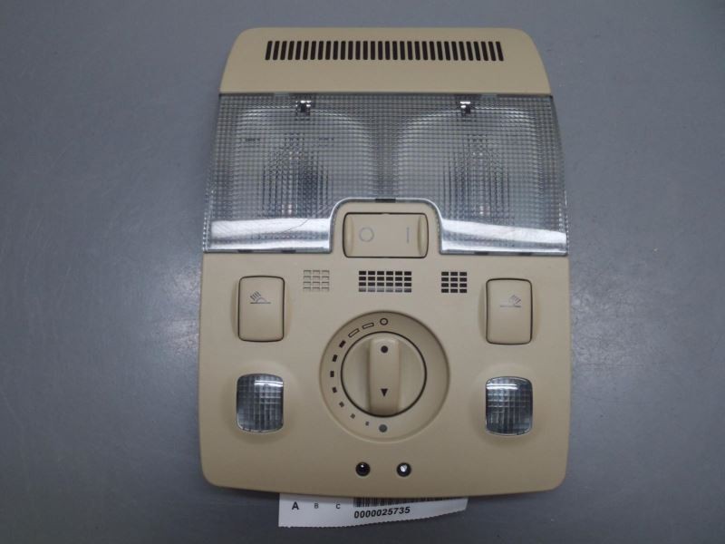 Overhead Roof Console With Sunroof Beige Fits 2007 Audi A4 Sedan 46138