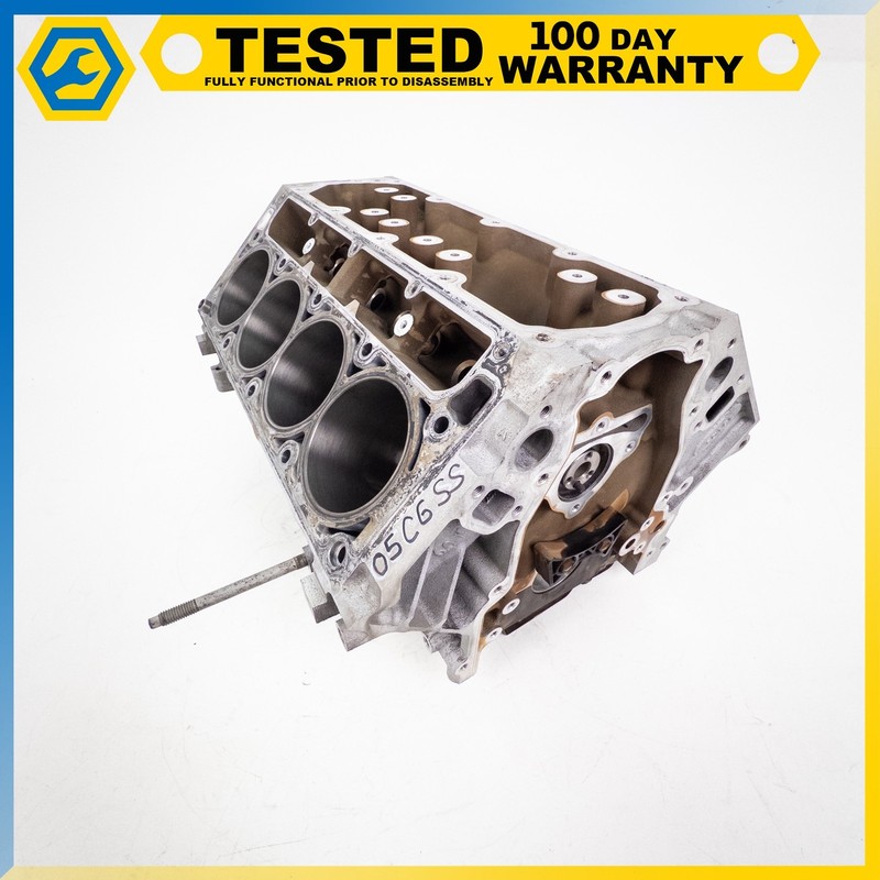 05-07 CHEVROLET CORVETTE C6 6.0 V8 LS2 BARE ENGINE MOTOR BLOCK OEM