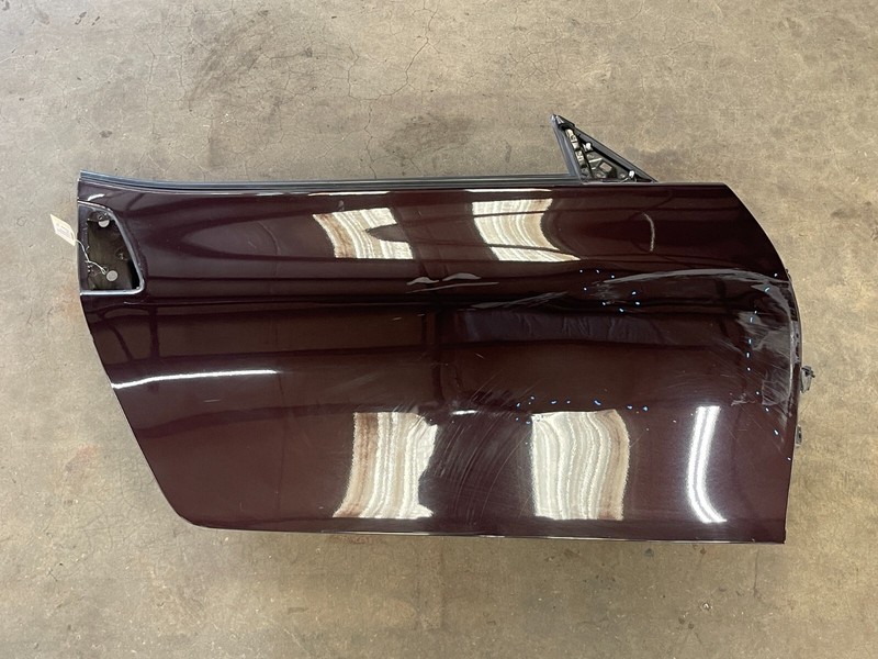 ⭐10-20 NISSAN 370Z CONVERTIBLE FRONT RIGHT EXTERIOR DOOR PANEL RED OEM LOT2512