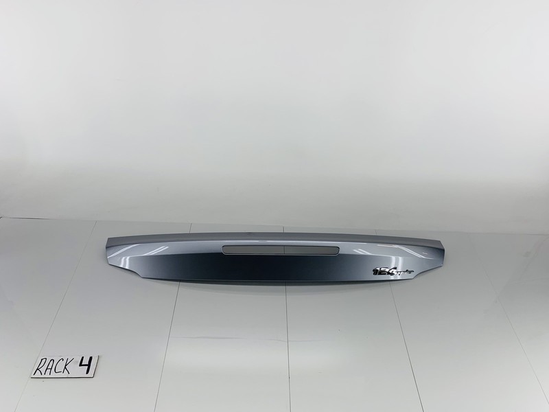 18-20 FIAT 124 SPIDER ABARTH REAR TRUNK DECK LID SPOILER COVER CHIARO SILVER OEM