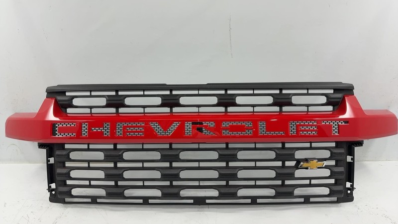 2020-2023 Chevy Silverado Z71 Front Grill RED With 360 Mono Vision 928149256 OEM
