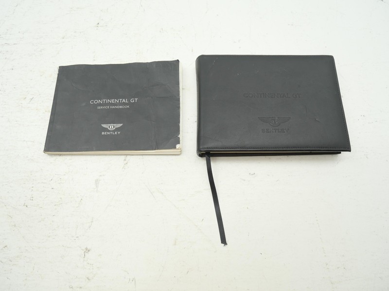 2005 Bentley Continental GT Owners Manual Service Handbook OEM