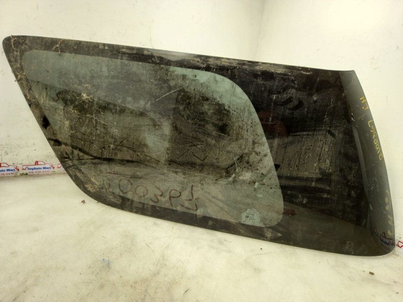 01-07 TOYOTA SEQUOIA DRIVER LEFT QUARTER GLASS WITHOUT ANTENNA