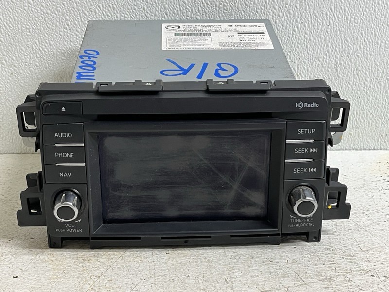 2014-2015 Mazda 6 5.8" Touch Screen Display Radio Stereo GJS1 66 DV0A CD Disc