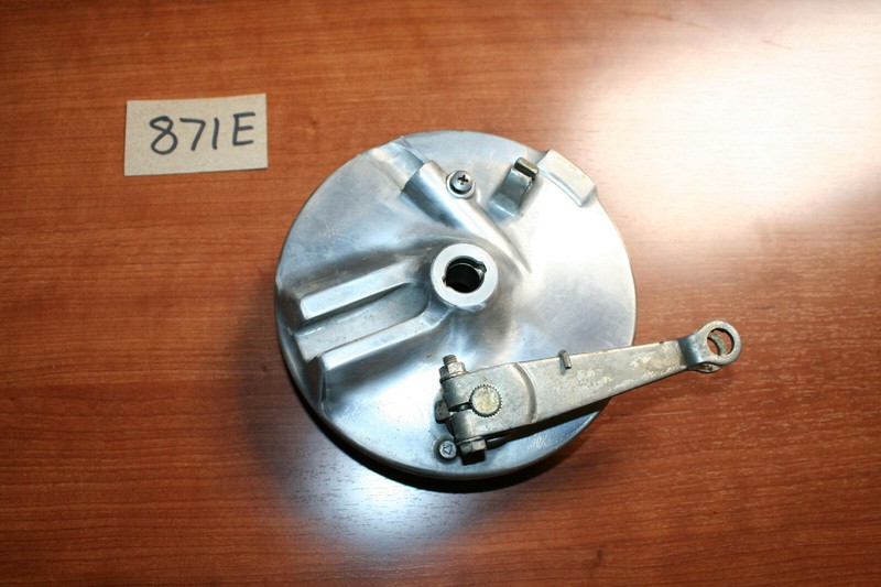 1978 Honda CM 185T 200T Twinstar Front Brake Panel Backing Plate Assembly OEM 78
