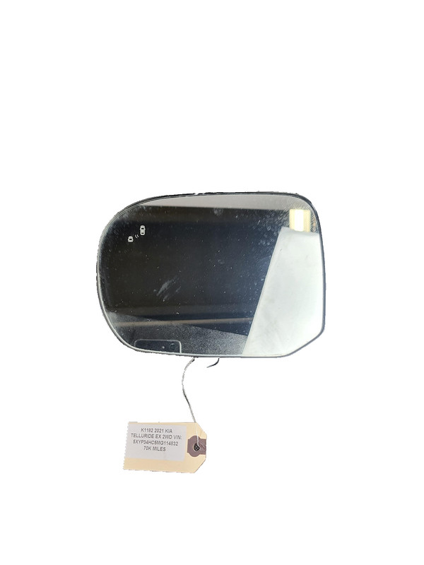 2020-2022 Kia Telluride Left Driver Door Rear View Mirror Glass OEM