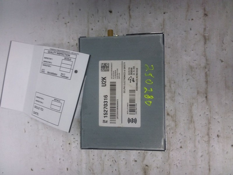Satellite Radio Receiver S-band Fits 11-21 EXPRESS 2500 VAN 15270316