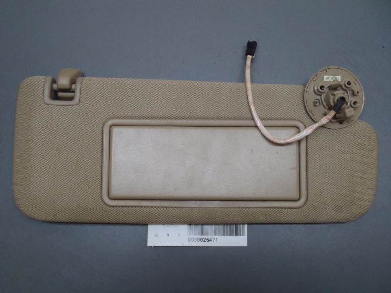 Right Passenger Side Sun Visor 22788459 Fits 2010-2015 Buick Lacrosse 65105