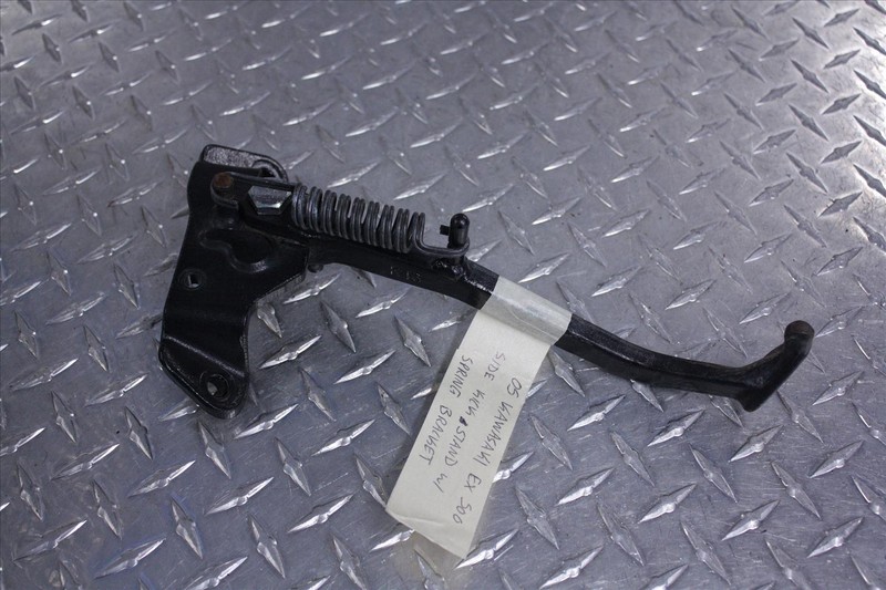 06 KAWASAKI EX 500 NINJA SIDE KICKSTAND WITH SPRING BRACKET EX500
