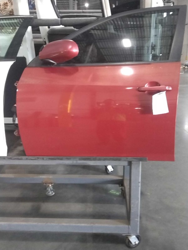 2009 Hyundai Elantra Left Door Red 4DR Sedan Good Condition 298097