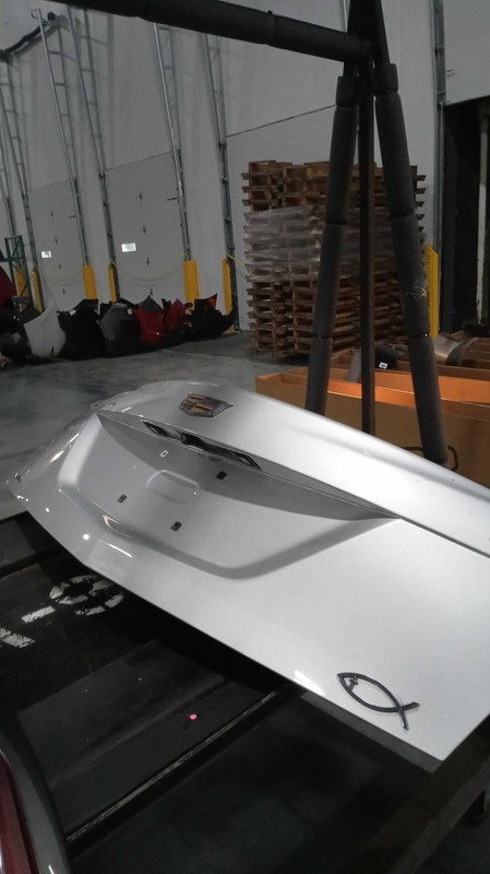 2017 Cadillac CT6 Silver Deck Lid OEM 79000 Miles Warranty Included