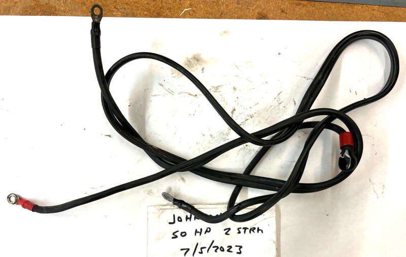 Johnson Evinrude 1992-1997 Battery Cable 8' OAL 40 48 50 HP 0584381 FRESHWATER!