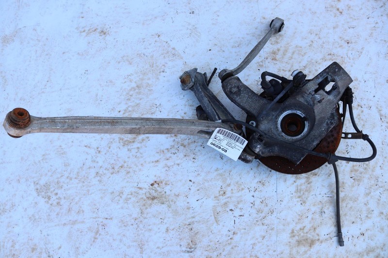 2014-2016 PORSCHE CAYMAN 981 REAR LEFT SPINDLE KNUCKLE WHEEL HUB W/ ARMS OEM