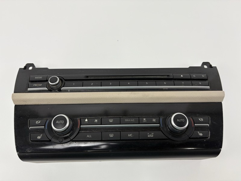 2011-2016 BMW 528i 535i 550i M5 Audio Climate Control Panel 61319328425 OEM