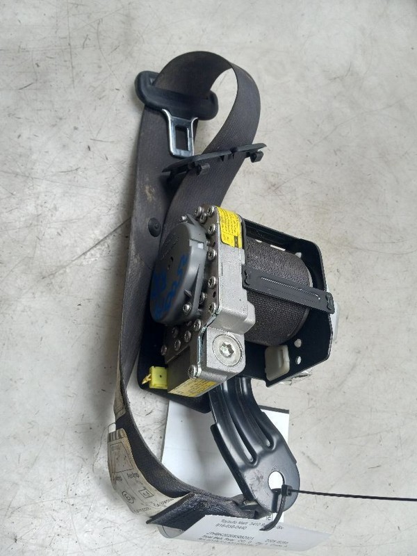 08 09 10 Lexus IS250 Sedan Passenger Right Rear Seat Belt BLK LA27