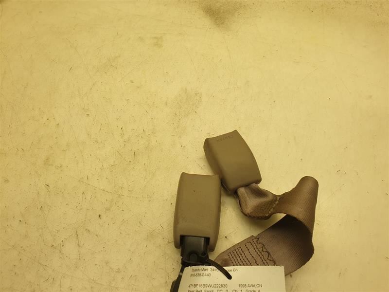 1998 TOYOTA AVALON XL PASSENGER SIDE FRONT SEAT BELT BUCKLES