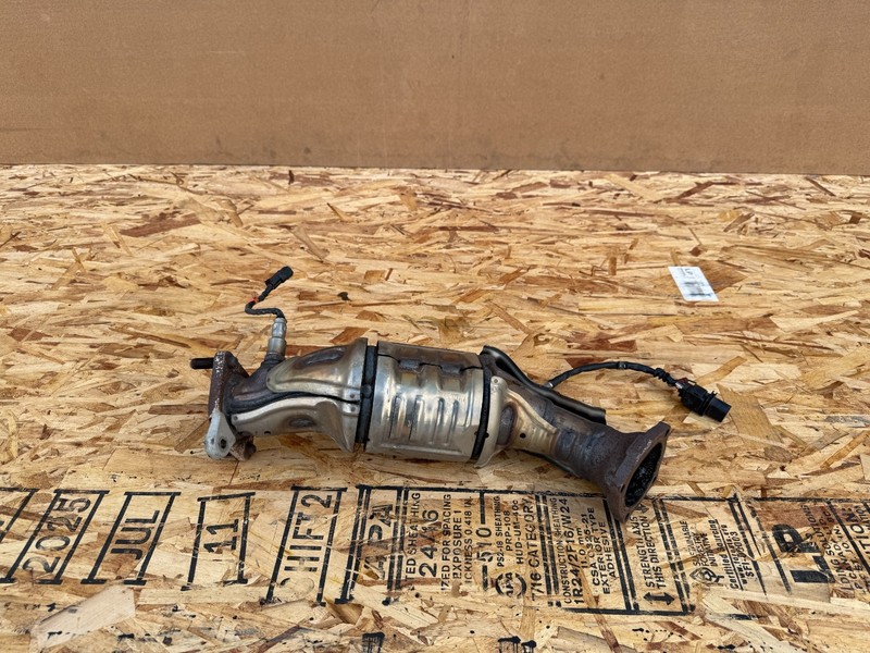 KIA STINGER 2018-2023 OEM LEFT DRIVER MUFFLER EXHAUST PIPE TUBE 3.3T ASSEMBLY